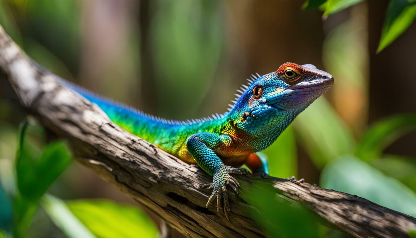 African Rainbow Lizard