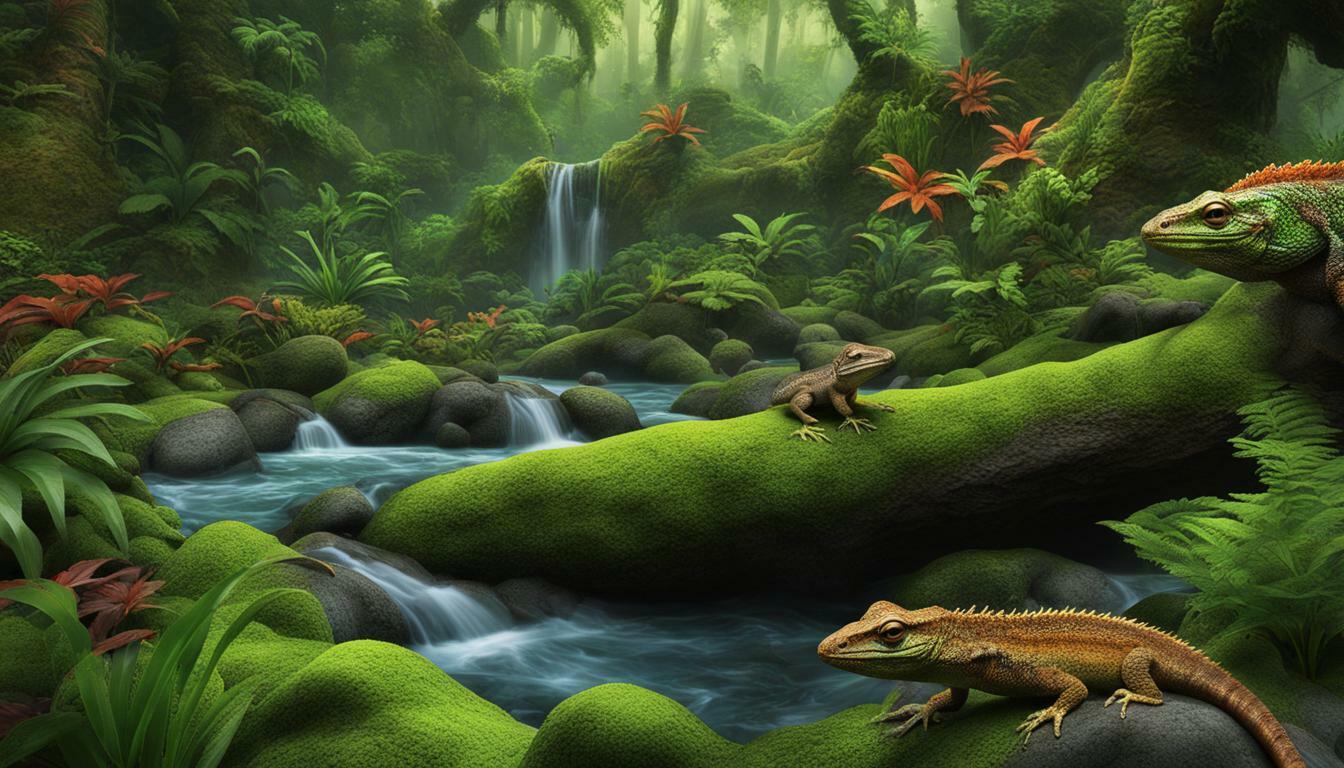 Where Do Lizards Live In The Rainforest 