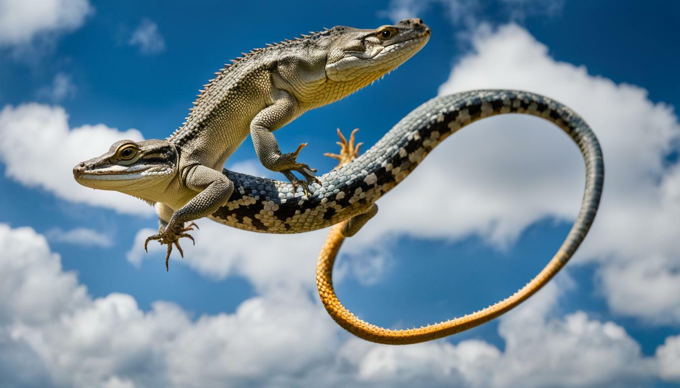 Why Are Alligator Lizards In The Air?