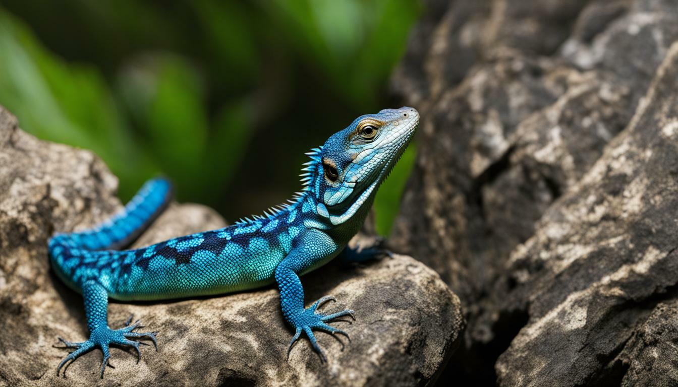 Why Is A Lizards Belly Blue?